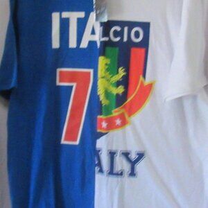 Urban Heritage Italy Football / Soccer Tee Shirt, NWT, Men's XL          B333-14